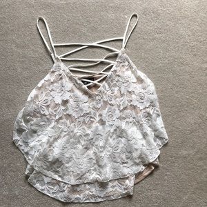 Cream colored tank top, never worn!